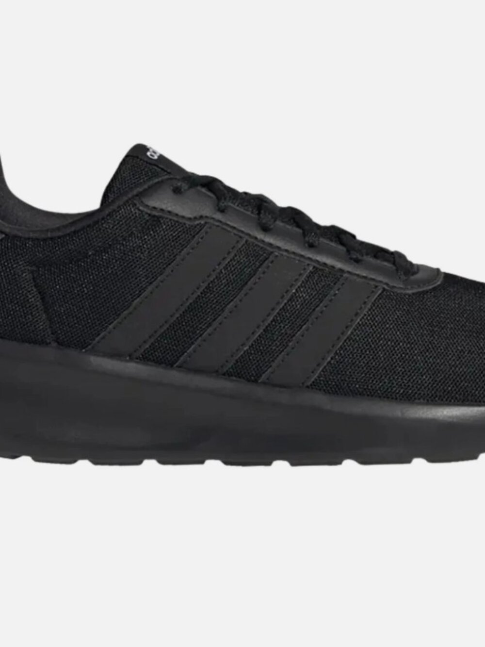 Mens Size 7.5 - Adidas Lite Racer 3.0 Black Grey